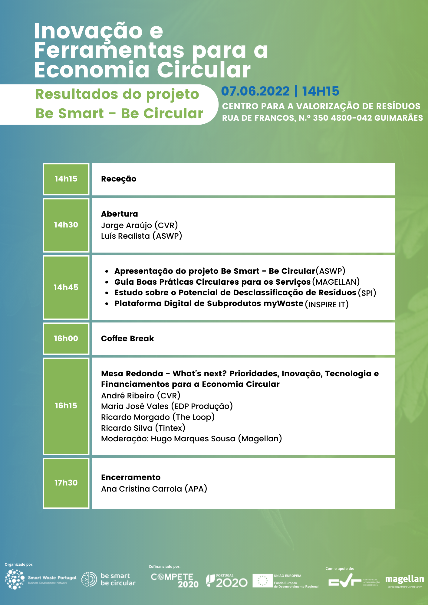 Conferência ASWP 7 de junho