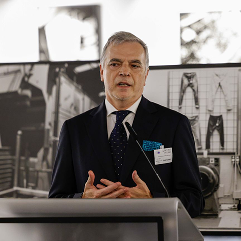 Mário Jorge Machado no encerramento do projeto RegioGreenTex 480