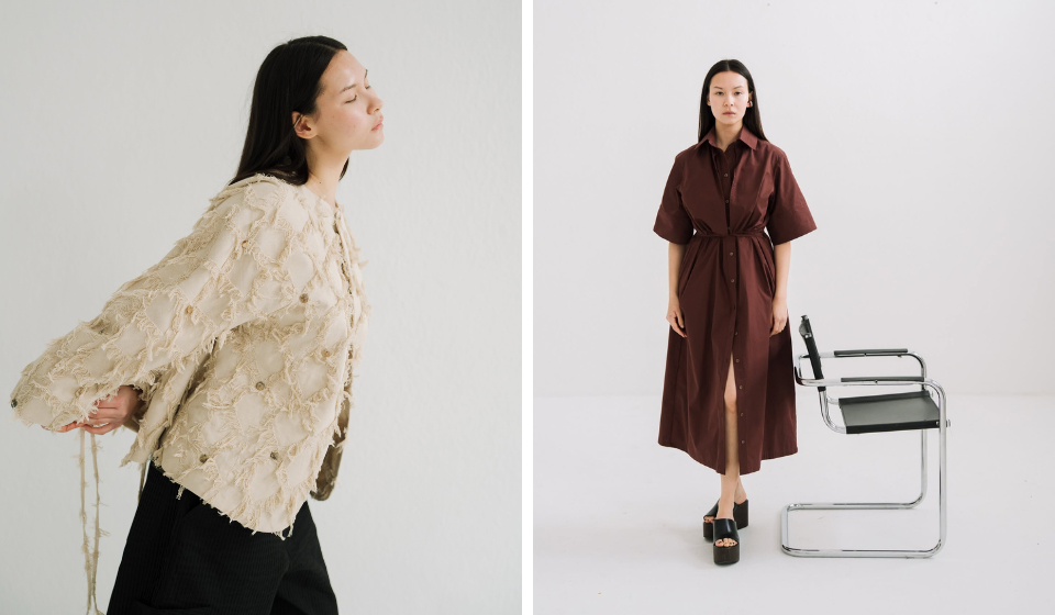 Mirakaya LA Franja e Long shirt dress 960